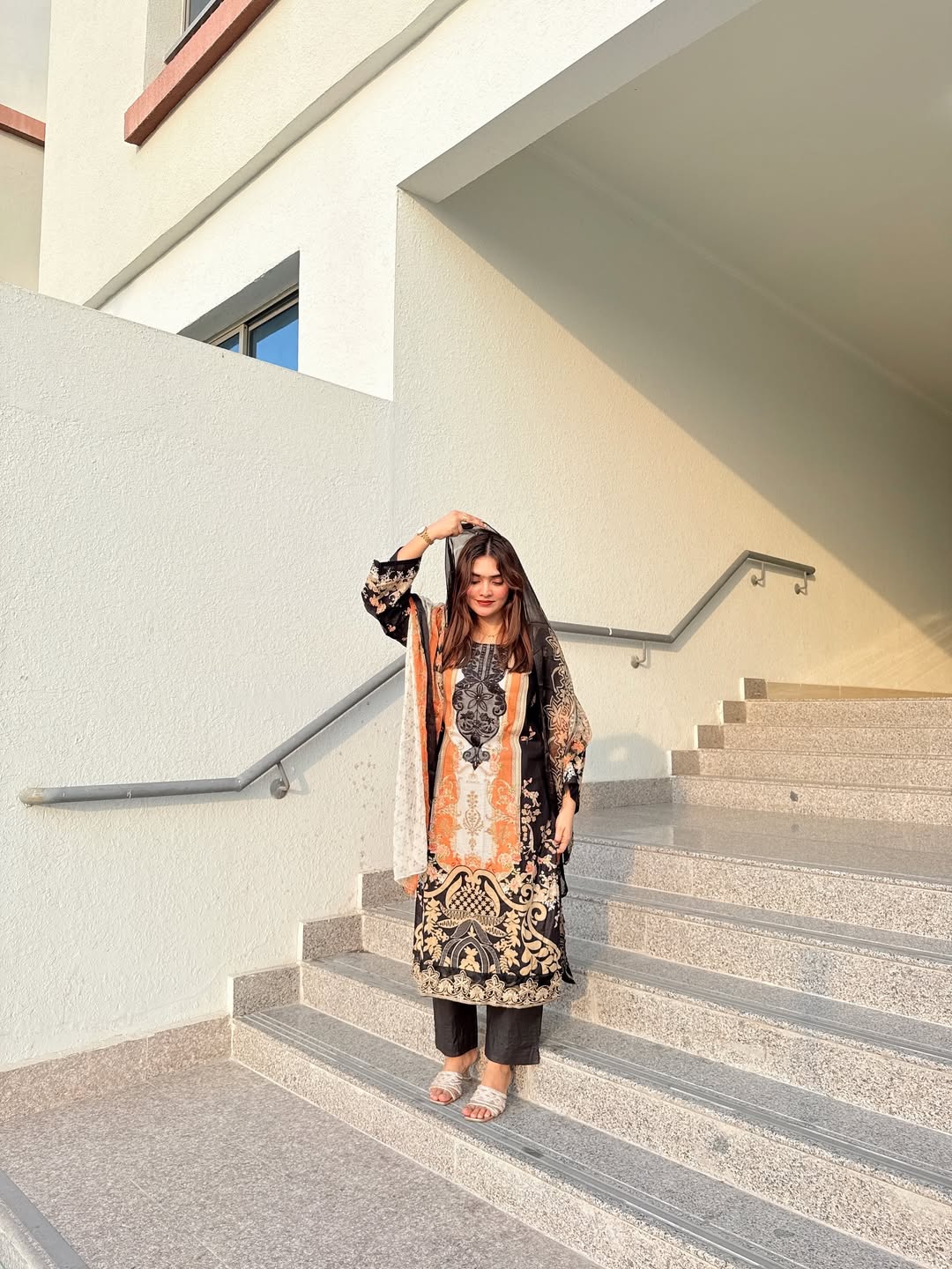 Kurti panrt with duptta