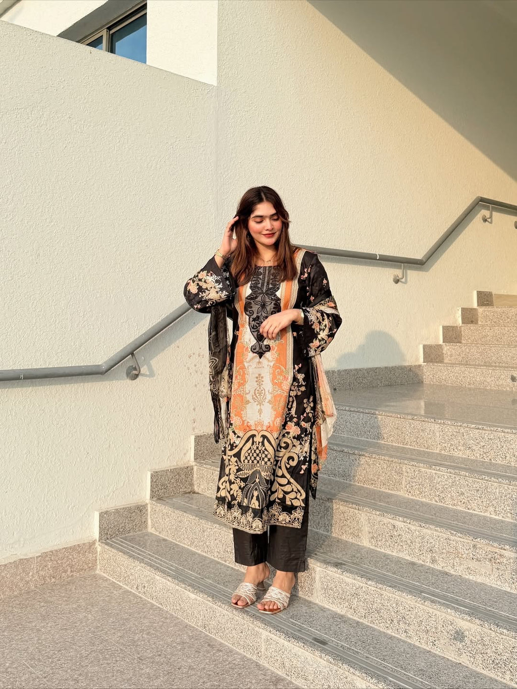 Kurti panrt with duptta