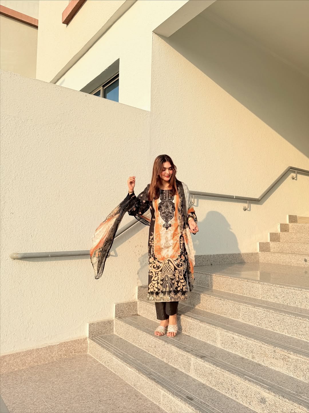 Kurti panrt with duptta
