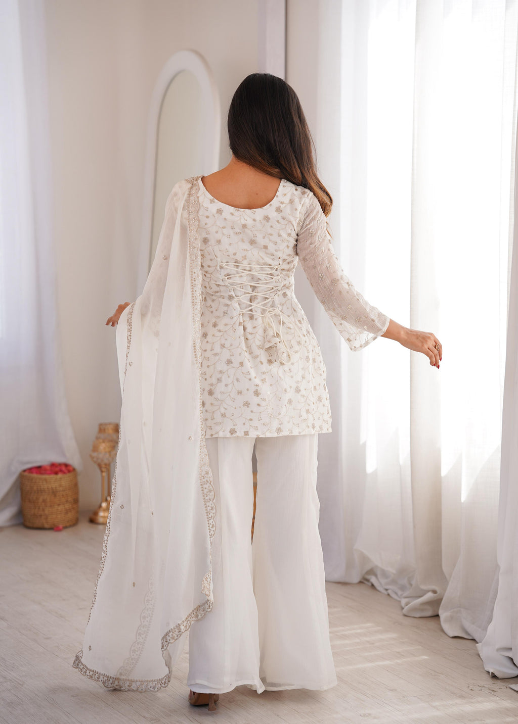 KURTI PLAZO WITH DUPATTA